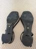 Stuart Weitzman 100% Leather Black Heels Size 7 - photo 5