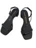 Stuart Weitzman 100% Leather Black Heels Size 7 - photo 1