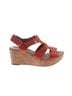 Clarks Red Orange Wedges Size Wide - photo 1