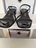 Stuart Weitzman 100% Leather Black Heels Size 7 - photo 8