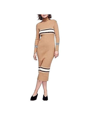 Free People Sport Stripe Casual Dress (view 1)