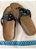 Tory Burch Black Brown Sandals Size 7 - photo 3