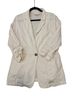 Halston Heritage Ivory Blazer Size L - photo 1