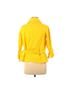 Michael Kors 100% Cotton Solid Yellow Jacket Size M (petite) - photo 2