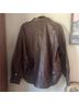 Wildfox 100% Polyester 100% Polyurethane Solid Brown Faux Leather Jacket Size L - photo 10