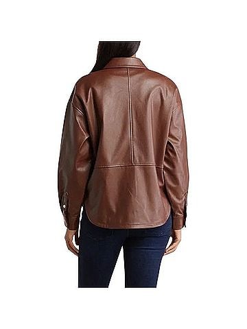 Wildfox Faux Leather Jacket (view 2)