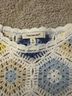 Francesca's Graphic Blue Yellow Top Size S - photo 3