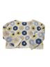 Francesca's Graphic Blue Yellow Top Size S - photo 2