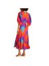Rhode 100% Cotton Graphic Red Blue Casual Dress Size XS - photo 2