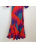 Rhode 100% Cotton Graphic Red Blue Casual Dress Size XS - photo 10