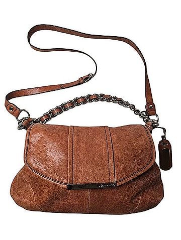 B Makowsky Vintage Y2K  Leather Crossbody Bag (view 1)