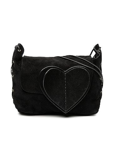 Gucci Suede Heart Crossbody (view 1)