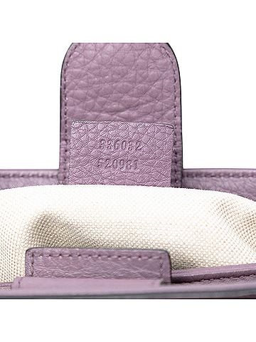 Gucci Small Calfskin Bamboo Shopper Satchel (view 2)
