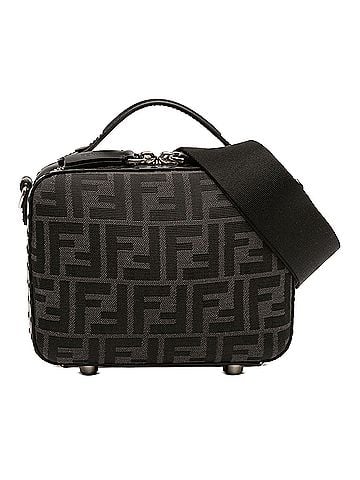 Fendi Mini Zucca Canvas Suitcase Bag (view 1)