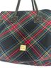 Dooney & Bourke Checkered-gingham Red Black Blue Tote One size - photo 2