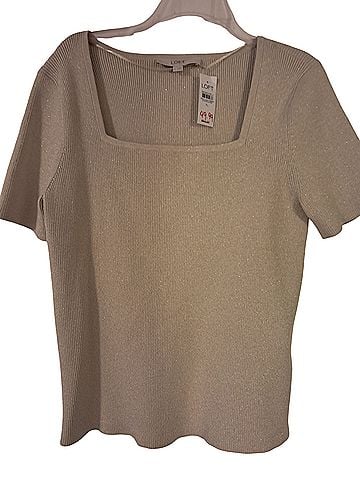 LOFT The Original Short Sleeve Blouse (view 1)