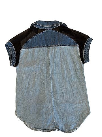 Karen Millen Short Sleeve Button-Down Shirt (view 2)