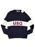 Walter Hagen Blue White Red Pullover Sweater Size L - photo 1
