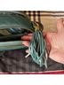Joy & Iman Solid Blue Leather Belt One size - photo 8