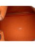 Hermès 100% Leather Orange Bicolor Clemence Picotin 18 One size - photo 5