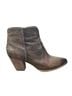 FRYE 100% Leather Brown Ankle Boots Size 8 - photo 4