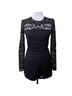 Alexis Black Romper Size S - photo 1