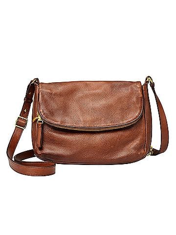 Fossil Leather Crossbody Bag (view 1)