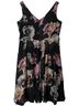 City Chic Floral Black Cocktail Dress Size 16 - photo 2