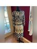 Ellen Tracy 95% Polyester 5% Spandex 100% Polyester Chevron-herringbone Black White Yellow Casual Dress Size 8 - photo 9