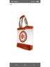 Tory Burch 100% Plastic Multi Color Orange White Leather Tote One size - photo 4