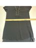 MICHAEL Michael Kors 100% Viscose 100% Polyester Black Gold Casual Dress Size S - photo 9