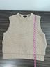 ME+EM Tan Sweater Vest Size 12 - photo 5