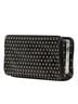 Prada 100% Leather Black Studded Leather Clasp Clutch One size - photo 3