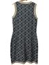 Heartloom Chevron-herringbone Blue Ivory Cocktail Dress Size S - photo 2