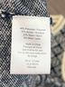 Heartloom Chevron-herringbone Blue Ivory Cocktail Dress Size S - photo 6