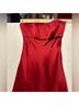 Alfred Angelo 100% Polyester Solid Red Black Cocktail Dress Size 4 - photo 5