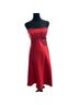 Alfred Angelo 100% Polyester Solid Red Black Cocktail Dress Size 4 - photo 1