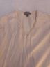 J.Crew 100% Cashmere Ivory Cashmere Pullover Sweater Size L - photo 4
