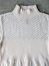 Anthropologie Solid Ivory Wool Pullover Sweater Size L - photo 4