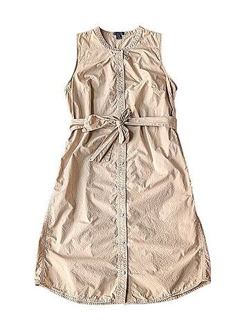 J.Crew Tall Sleeveless Shirtdress Casual Dress (view 1)