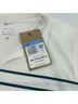 Nike 100% Polyester Stripes White Green Polo Size M - photo 4