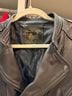 Massimo Leather 100% Leather Black Leather Jacket Size S - photo 3