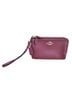 Coach 100% Leather Solid Burgundy Brown Wallet One size - photo 1