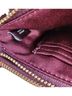Coach 100% Leather Solid Burgundy Brown Wallet One size - photo 13