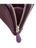 Coach 100% Leather Solid Burgundy Brown Wallet One size - photo 11