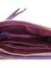 Coach 100% Leather Solid Burgundy Brown Wallet One size - photo 14