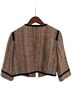 Trina Turk 38% Cotton 37% Acrylic 21% Polyester 3% Linen 1% Polyamide 100% Acetate Tweed Multi Color Blazer Size 6 - photo 2