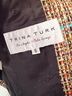 Trina Turk 38% Cotton 37% Acrylic 21% Polyester 3% Linen 1% Polyamide 100% Acetate Tweed Multi Color Blazer Size 6 - photo 3