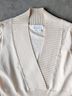 Anthropologie Solid Ivory Pullover Sweater Size M - photo 4