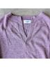 The Reset 100% Wool Solid Purple Wool Pullover Sweater Size XS - photo 4